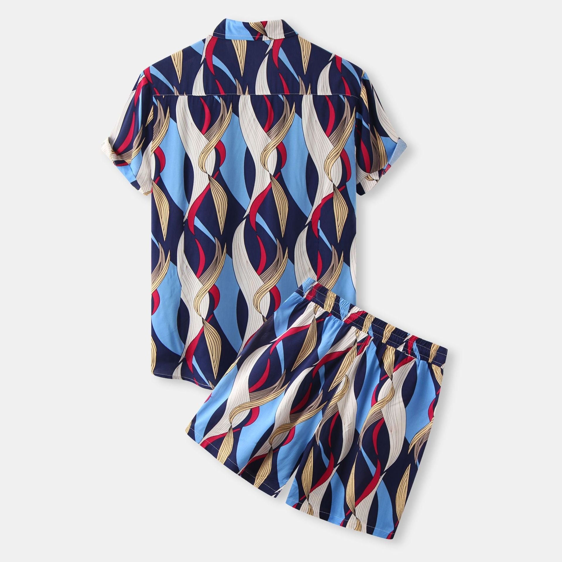 Damen Pyjama-Set mit modernem grafischen Muster