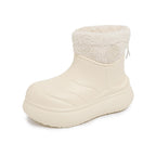Damen kuschelweiche Winterboots mit robustem Sohlenprofil und wärmendem Innenfutter R&B