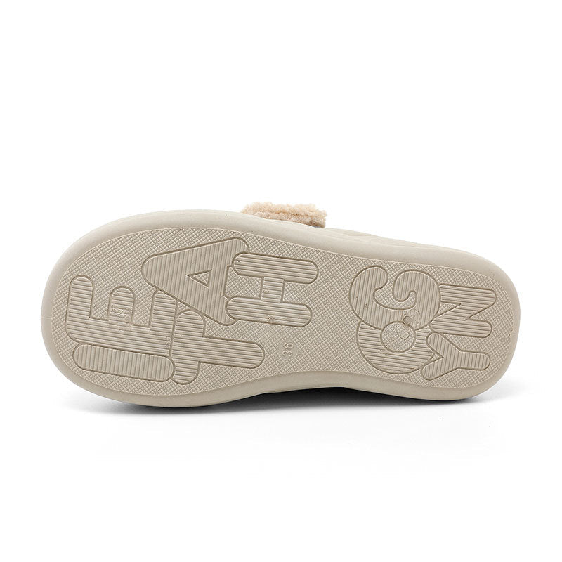 Damen bequeme Slipper mit weichem Innenfutter und rutschfester Sohle R&B