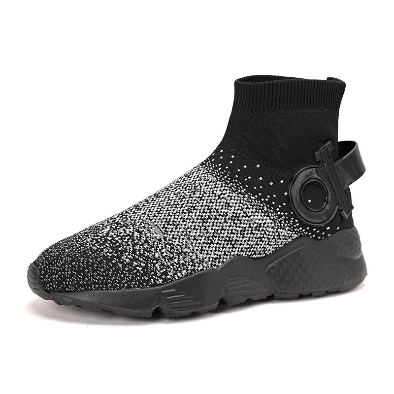 Damen Sockensneaker mit atmungsaktiver Strickoberfläche und rutschfester Sohle R&B