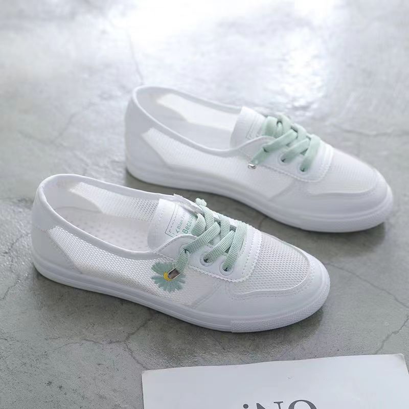 Damen sportliche Sneaker mit atmungsaktivem Mesh-Obermaterial R&B