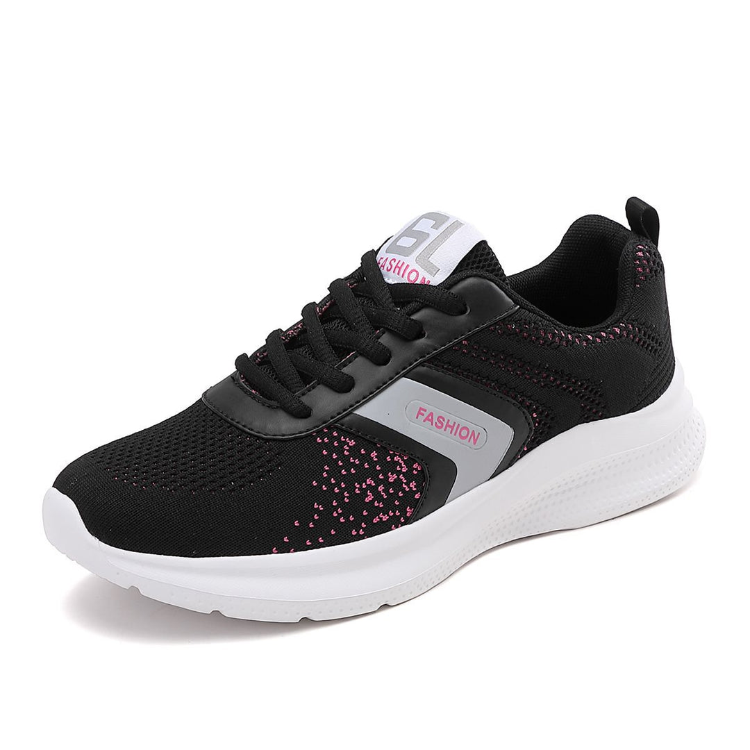 Damen Sneaker mit atmungsaktivem Obermaterial und rutschfester Sohle R&B
