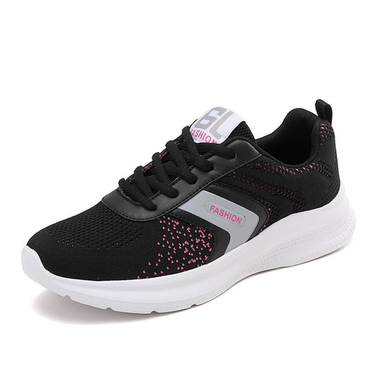 Damen Sneaker mit atmungsaktivem Obermaterial und rutschfester Sohle R&B