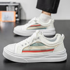 Damen Chunky Sneakers mit atmungsaktiven Einsätzen und modischen Designelementen