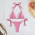 Damen Triangel-Bikini mit verstellbaren BindR&Bändern R&B