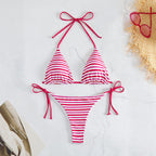 Damen Triangel-Bikini mit verstellbaren BindR&Bändern R&B