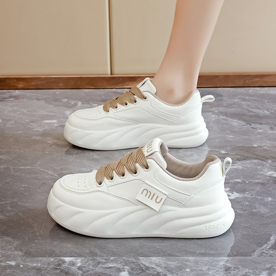Damen Lifestyle Sneakers mit dicker, flexibler Sohle und sportlichem Design R&B