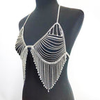 Damen Glamouröses Strandtop