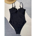 Damen Eleganter Bikini mit stylischen Cut-Out-Details und Metallic-Elementen R&B