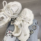 Damen Sportliche Sneakers mit innovativem Schnürsystem und rutschfester Sohle R&B