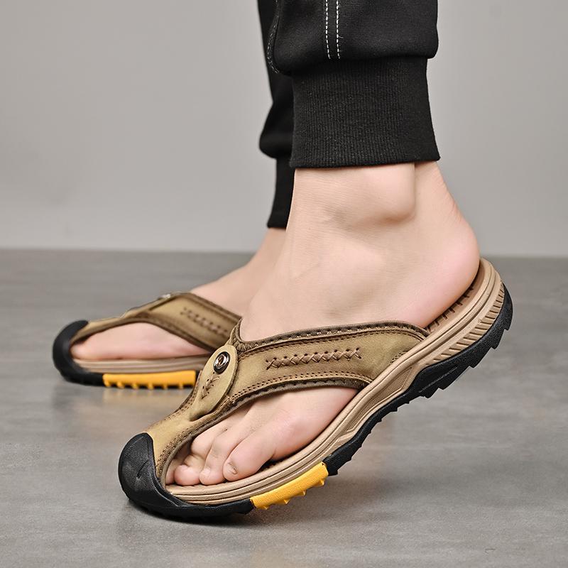 Herren Orthopädische Freizeit-Sandalen mit verstellbarem Riemensystem R&B