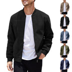 Herren stylische Bomberjacke mit sportlichem Schnitt R&B