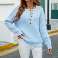 R&B | Einfarbiger Strickpullover Mit Feinem Strick