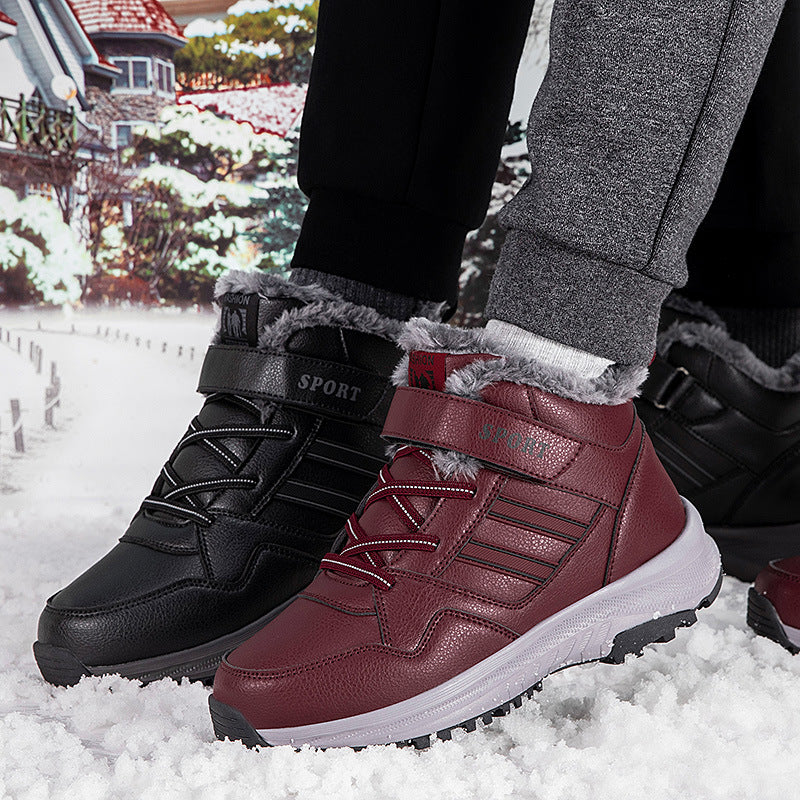 Damen Winterwanderschuhe mit rutschfester Sohle und isolierendem Futter R&B