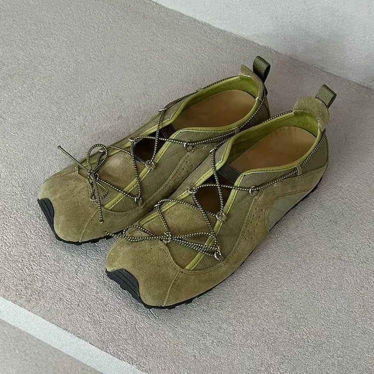 Damen sportliche Outdoor-Schuhe mit innovativem Schnürsystem R&B