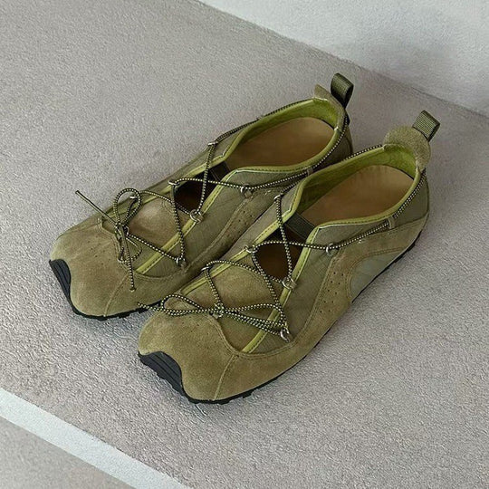 Damen sportliche Outdoor-Schuhe mit innovativem Schnürsystem R&B