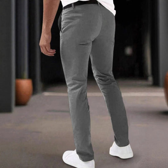 Herren Chinohose Slim Fit mit Seitentaschen