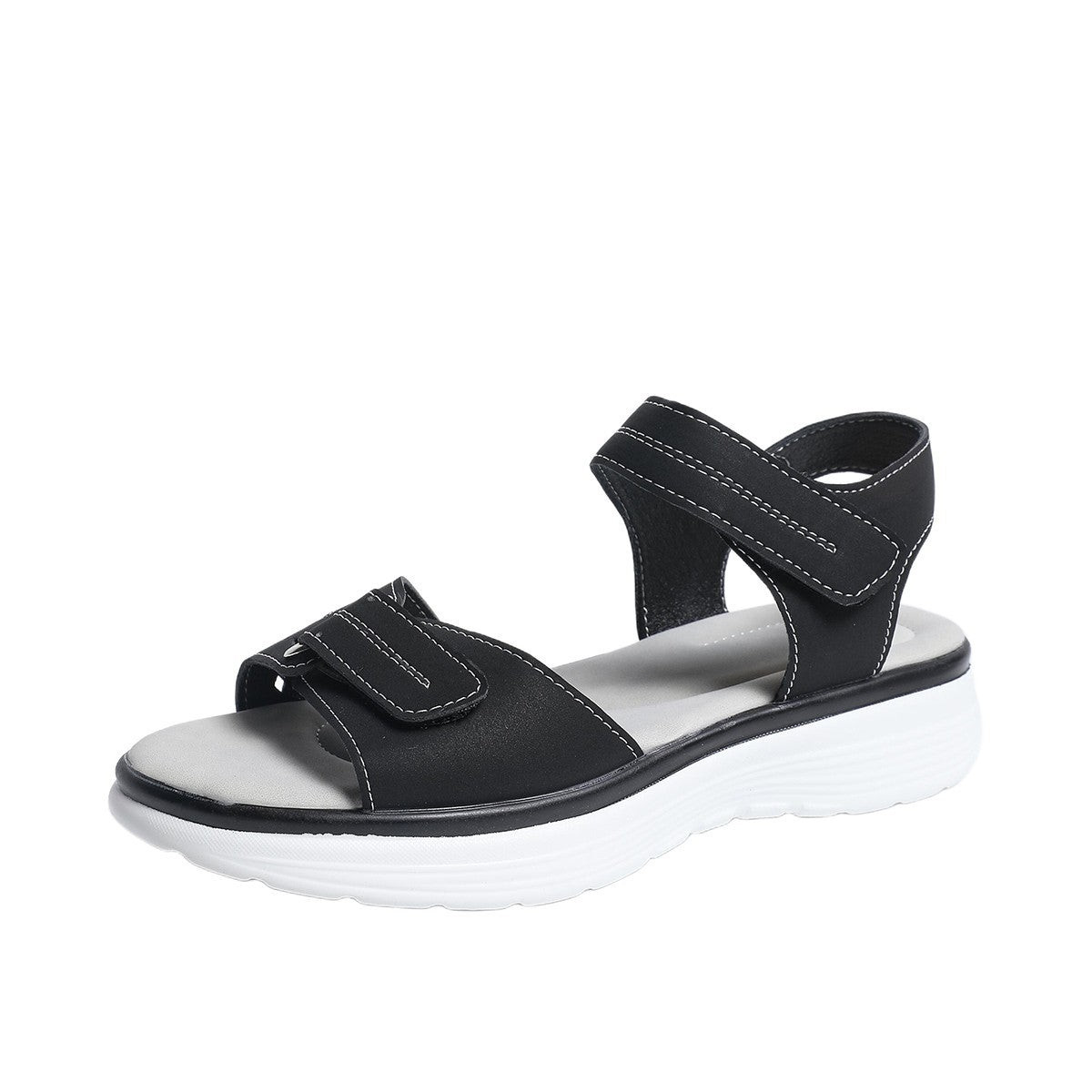 Damen Komfortable Sandalen mit verstellbaren Riemen und atmungsaktiver Sohle R&B