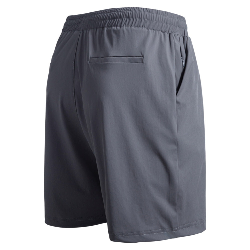 Herren nan atmungsaktive Trainingsshorts mit elastischem Bund und Seitentaschen R&B