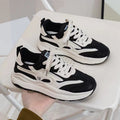 Damen Sportliche Chunky Sneakers mit atmungsaktiver Mesh-Oberfläche und gepolsterter Sohle R&B