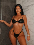 Damen Mikro-Bikini mit glamourösen Details