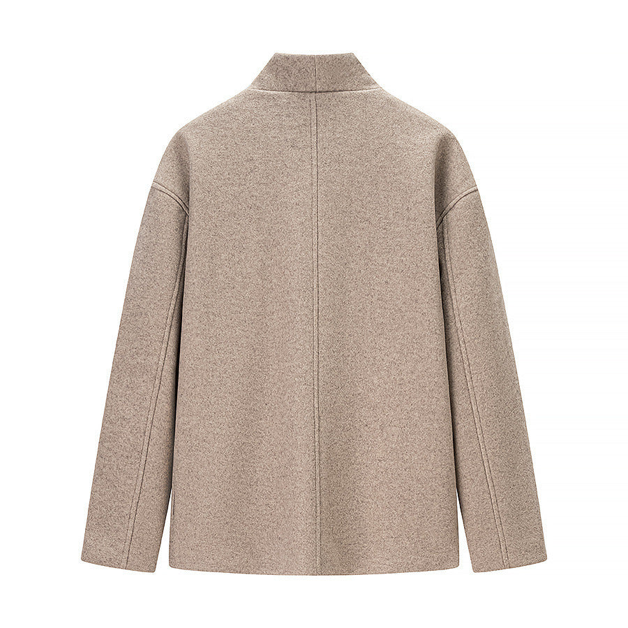Damen elegante Doppelreiherjacke R&B