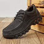 Herren Komfortable Schnürschuhe mit luftdurchlässigem Obermaterial