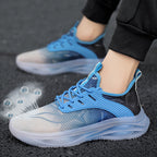 Damen Sportliche Leichtgewicht Sneakers mit atmungsaktivem Obermaterial R&B