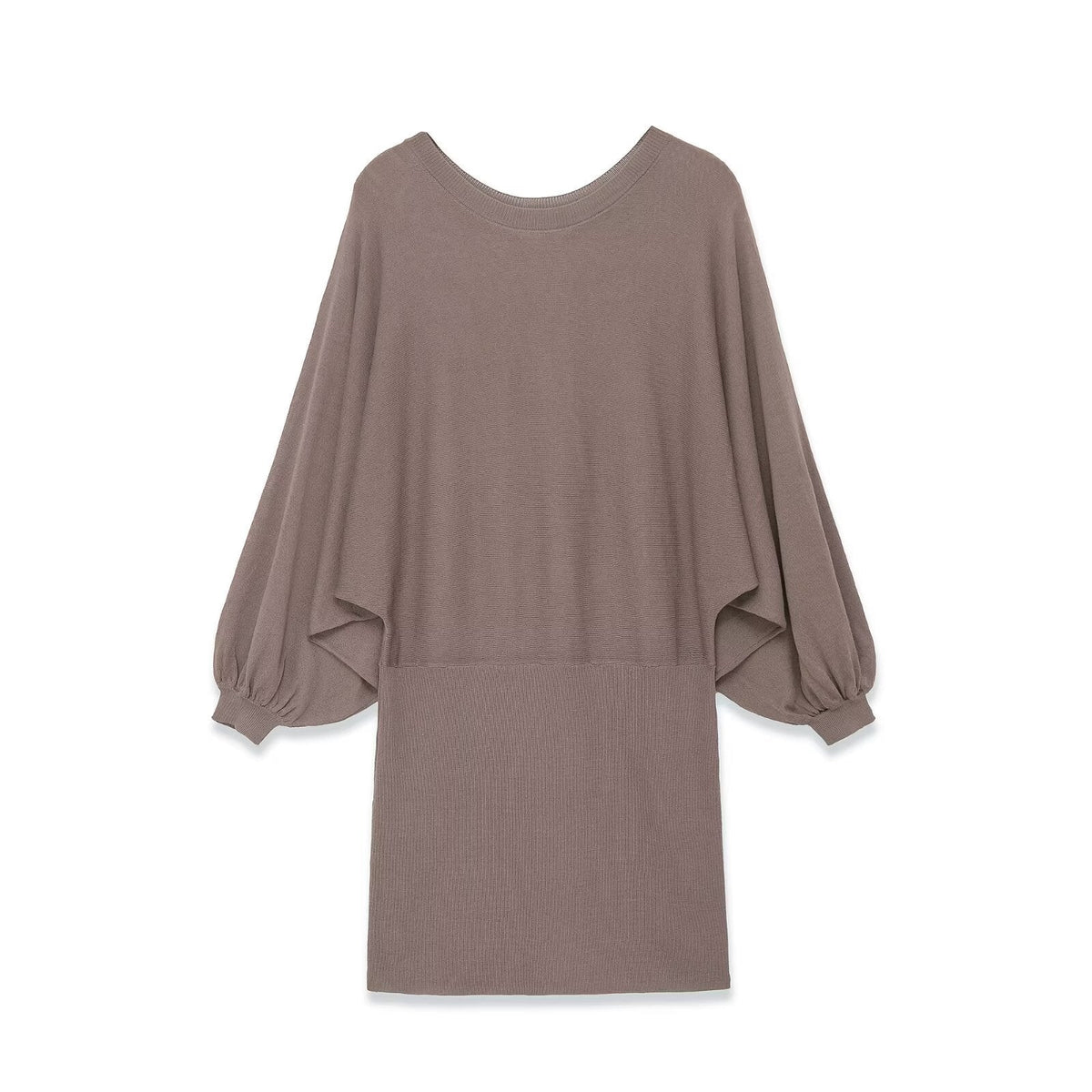 Damen lässiges Oversized-Kleid R&B