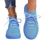 Damen atmungsaktive Slip-On Sportschuhe mit flexiblem Obermaterial R&B
