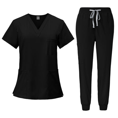 Damen medizinisches Pflege-Set mit praktischem Schnitt und vielseitigen Taschen R&B