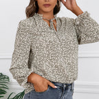 Damen Bluse mit Blumenmuster