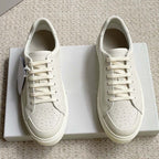 Damen Leder Sneakers mit strukturiertem Obermaterial und rutschfester Sohle R&B
