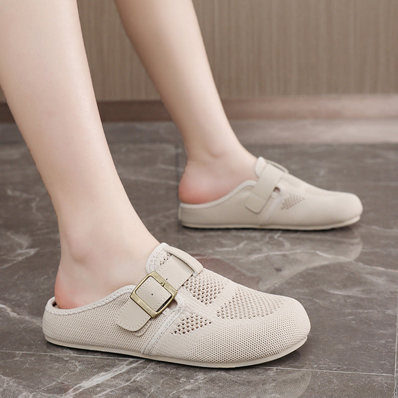 Damen Atmungsaktive Clogs mit verstellbarem Riemen und ergonomischem Fußbett R&B