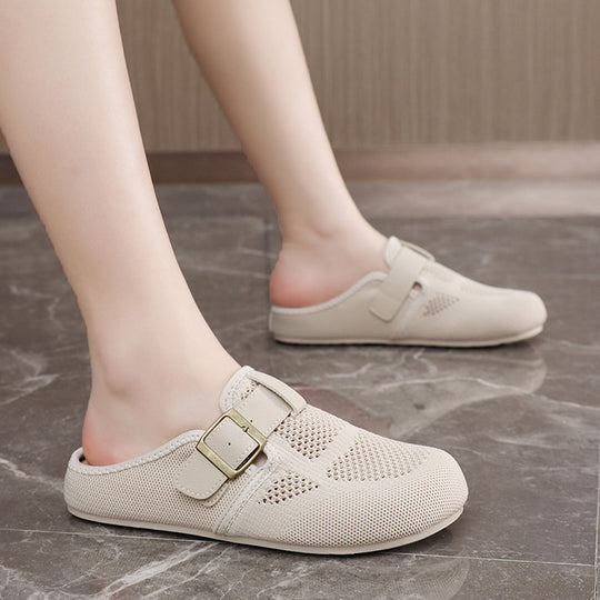 Damen Atmungsaktive Clogs mit verstellbarem Riemen und ergonomischem Fußbett R&B