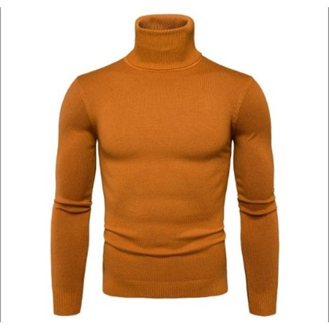 Herren Rollkragenpullover aus feiner Merinowolle R&B