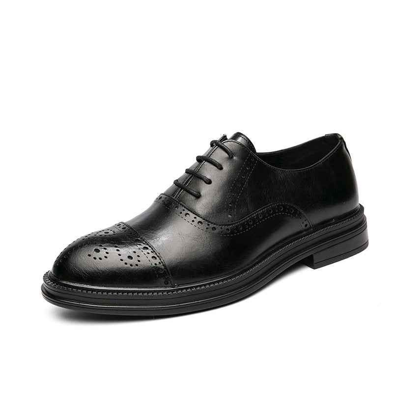 Damen Klassische Brogues aus Leder R&B