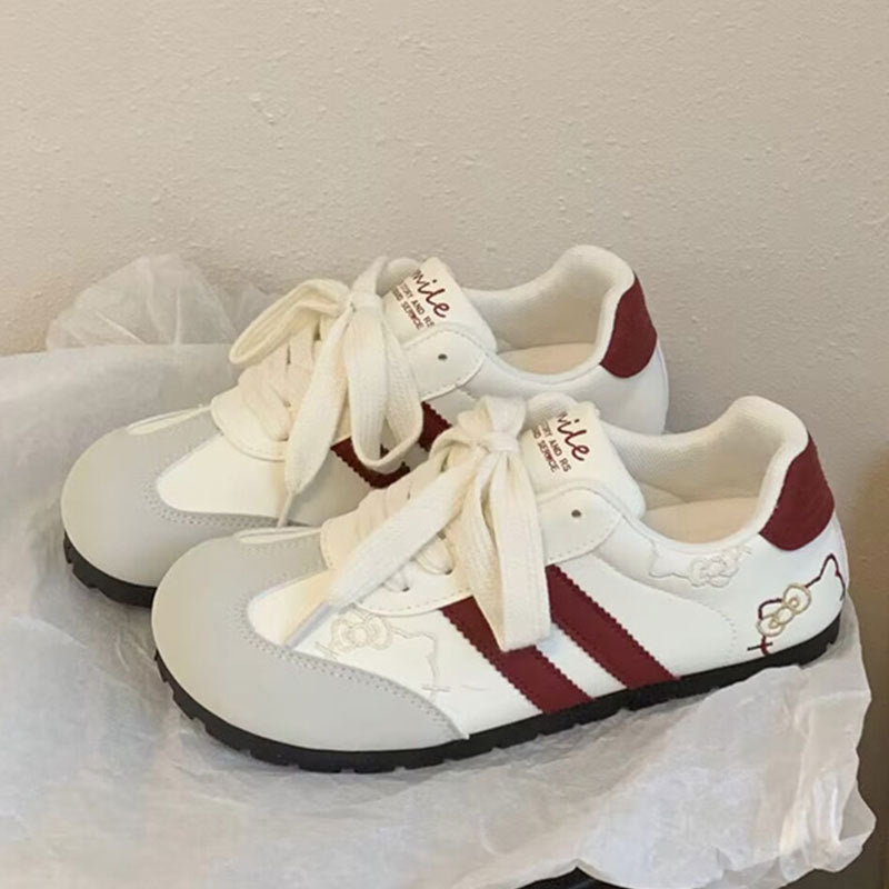 Damen Sneakers mit verspieltem Hello Kitty Motiv und komfortabler Polsterung