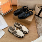 Damen Sandalen mit raffiniertem Riemendesign und komfortablem Fußbett
