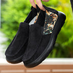 Damen Elegante Slip-On Freizeitschuhe mit atmungsaktivem Obermaterial und rutschfester Sohle