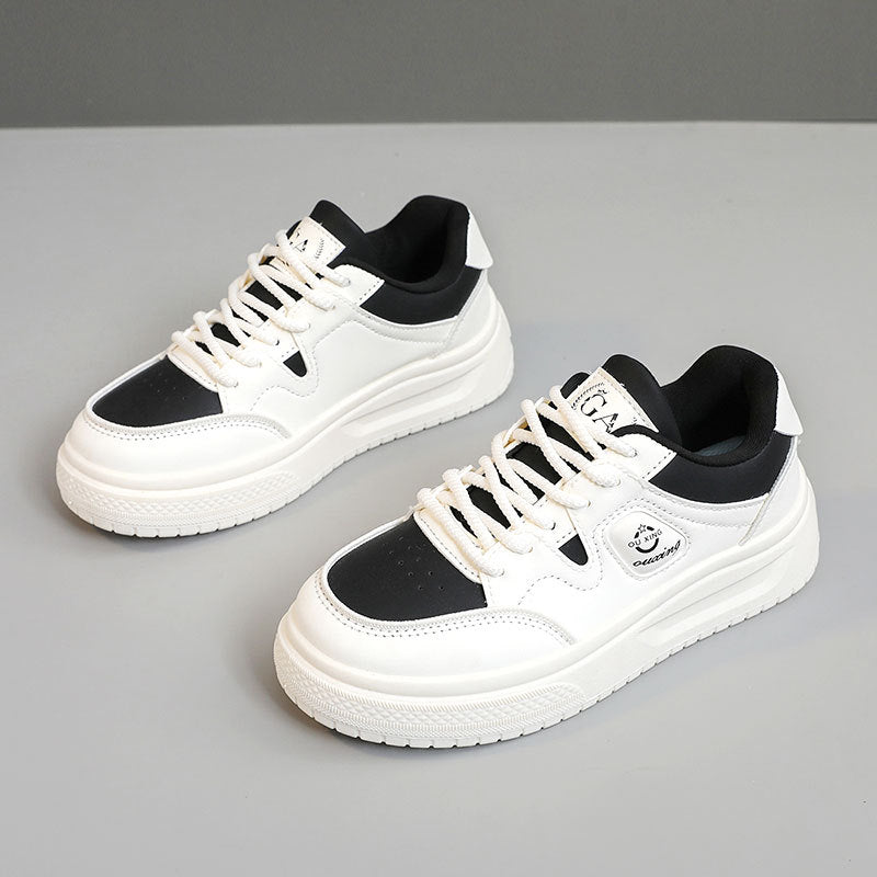Damen modische Plateausneaker mit atmungsaktivem Obermaterial und rutschfester Sohle R&B