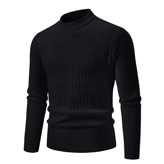 Herren Feinstrickpullover mit strukturiertem Design R&B