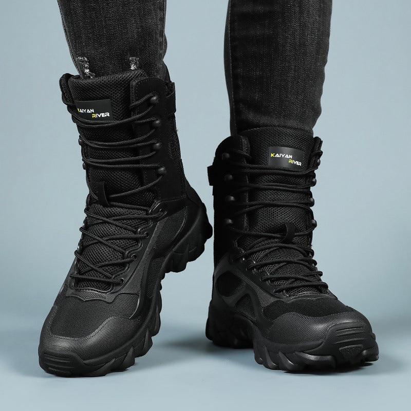 Damen Hochwertige Outdoor-Wanderschuhe mit atmungsaktivem Obermaterial und rutschfester Sohle