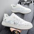 Damen Sneakers mit künstlerischem Design und weicher Dämpfung