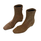 Damen elegante Ankle Boots mit spitz zulaufender Zehenpartie und komfortablem Blockabsatz