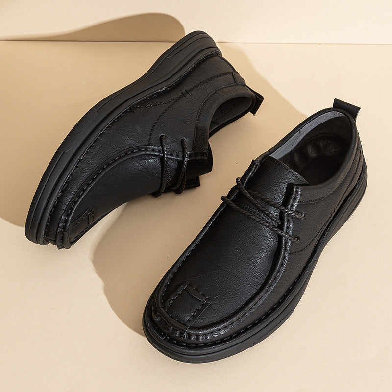Herren Modische Schnürschuhe aus hochwertigem Kunstleder R&B