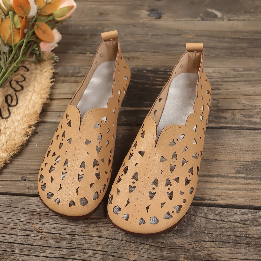 R&B | Damenschuhe Low-Top flache Bootsschuhe
