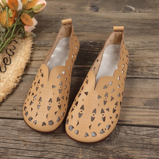 R&B | Damenschuhe Low-Top flache Bootsschuhe