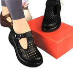 Damen Atmungsaktive Clogs mit verstellbarem Riemen und rutschfester Sohle R&B
