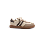 Damen Sneakers im sportiven Retro-Design mit feinem Wildleder und strapazierfähiger Sohle